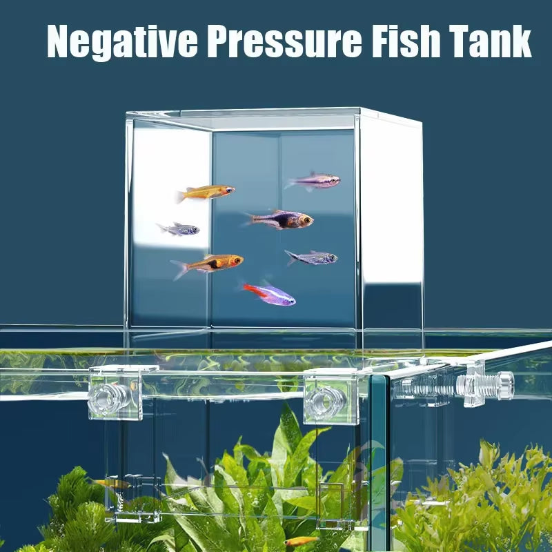Negative Pressure Acrylic Fish Tank Topper for Aquariums – image 2