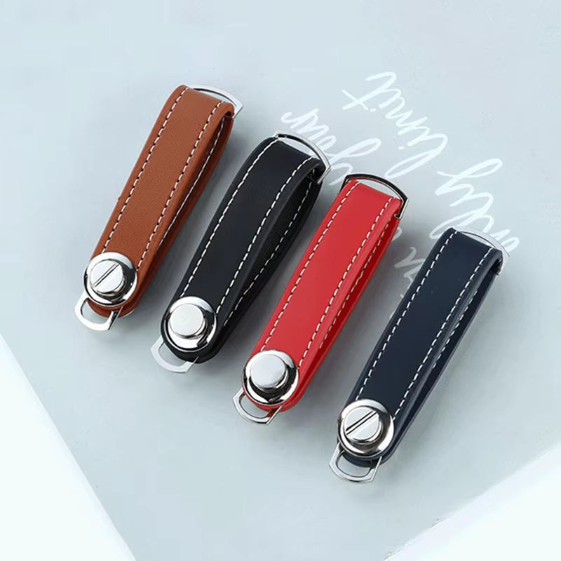 Leather Key Pouch, Car Key Case and Key Organizer – image 5