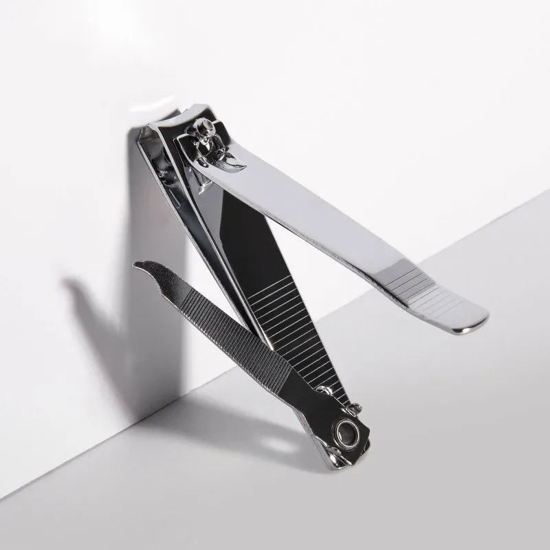 Toenail Clipper with File, Stainless Steel 5.5 in, 2-Piece