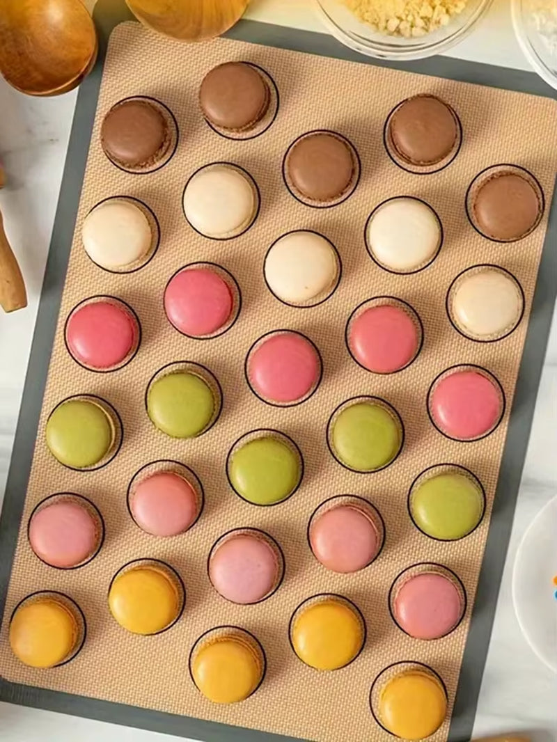 Silicone Baking Mat - Non-Stick Half Sheet Macaron Liner – image 7