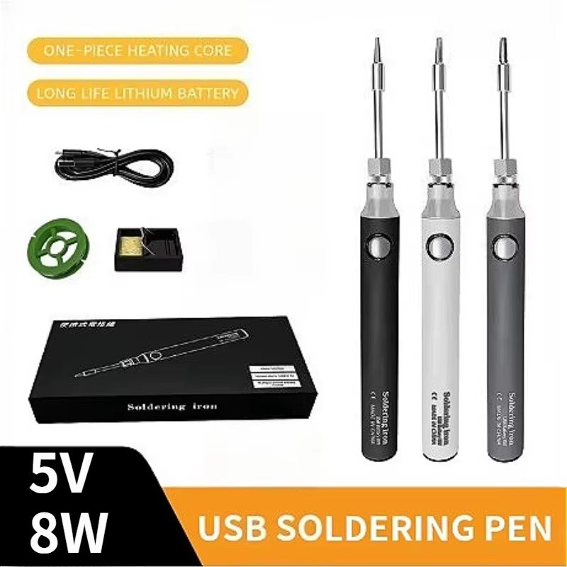 USB Thread Burner Pen - Rechargeable Cord & Wax Melting Tool for Crafts