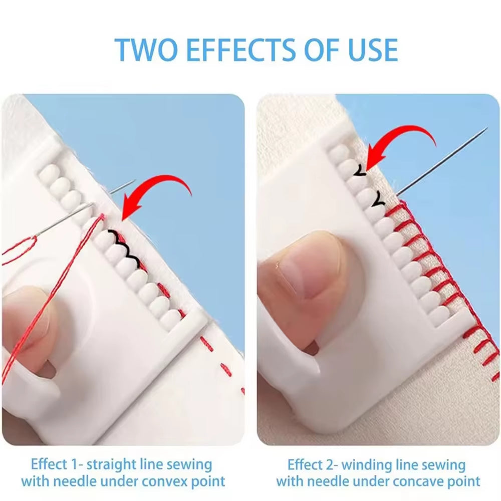 Sewing Guide Template, 3 mm Stitch Spacing Tool for Leathercraft – image 7