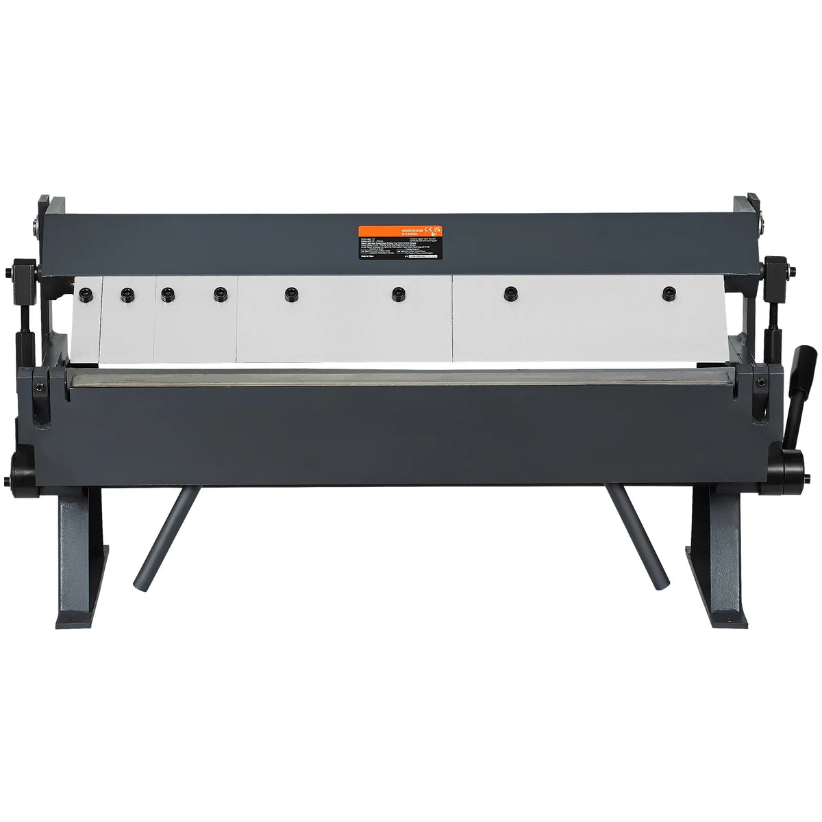 Box and Pan Brake 24 in Sheet Metal Bender, 20 Gauge Steel Capacity – image 11