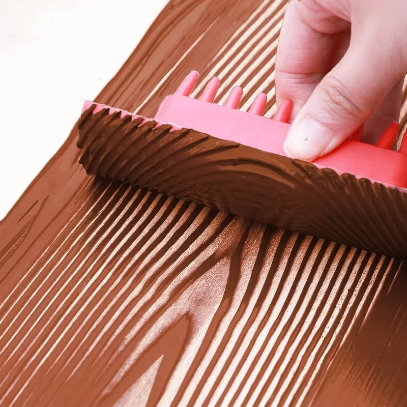 Wood Grain Texture Roller - Wall Painting Embossing Tool