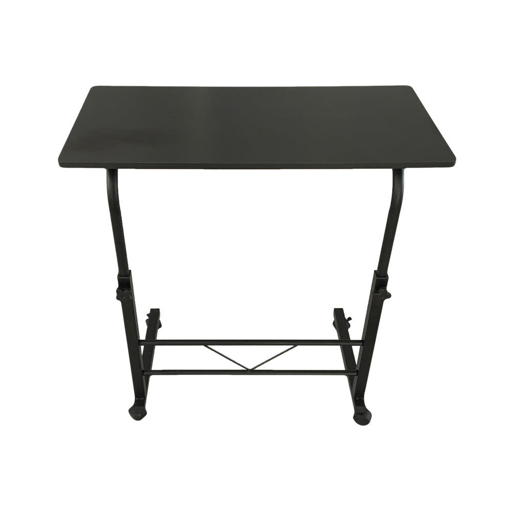 Rolling C-Shaped Laptop Table, Height Adjustable – image 8