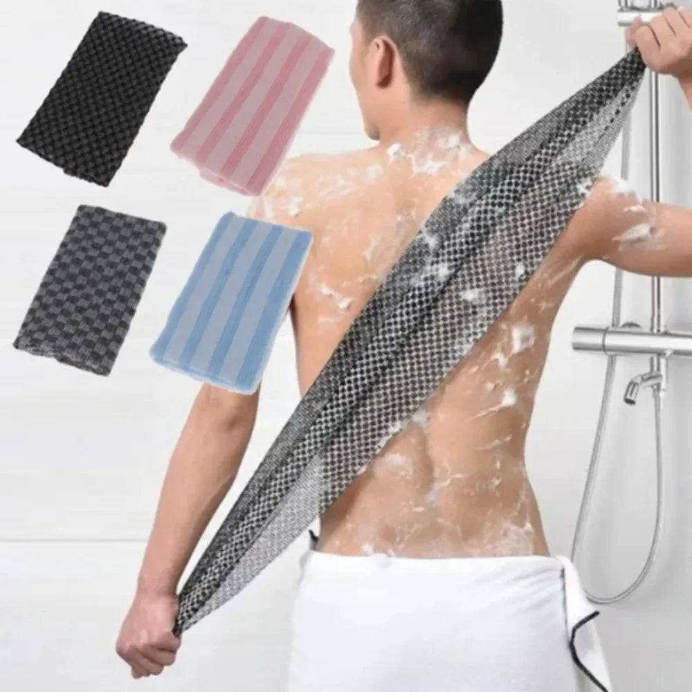 Japanese Exfoliating Bath Towel - Nylon Back Scrubber Cloth