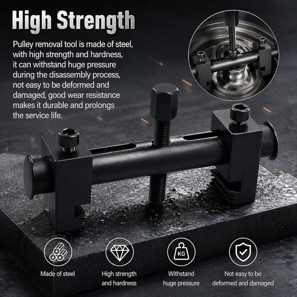 Pulley Puller Tool Kit Adjustable 40-160mm with Hex Key – image 4