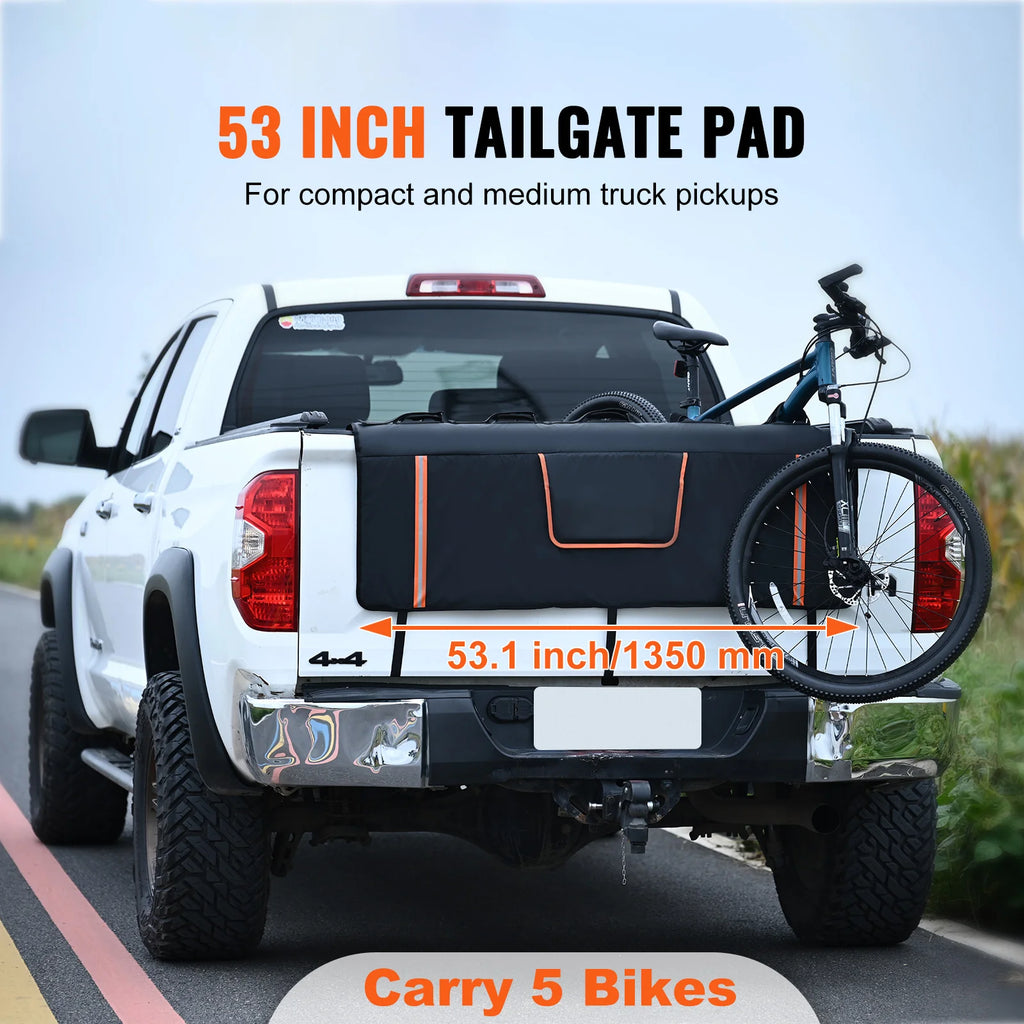 Tailgate Bike Pad 53 in, Carries 5 Bikes, Mid-Size Pickups – image 2