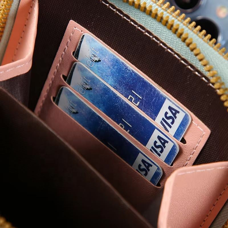 Crossbody Phone Bag – Touchscreen Wallet Purse with Card Slots – image 6