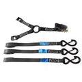 Roof Rack Spare Tire Strap Kit, 3-Point Ratchet Tie-Down