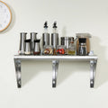 18 x 72 in Stainless Steel Wall Shelf with Brackets 500 lb – image 1