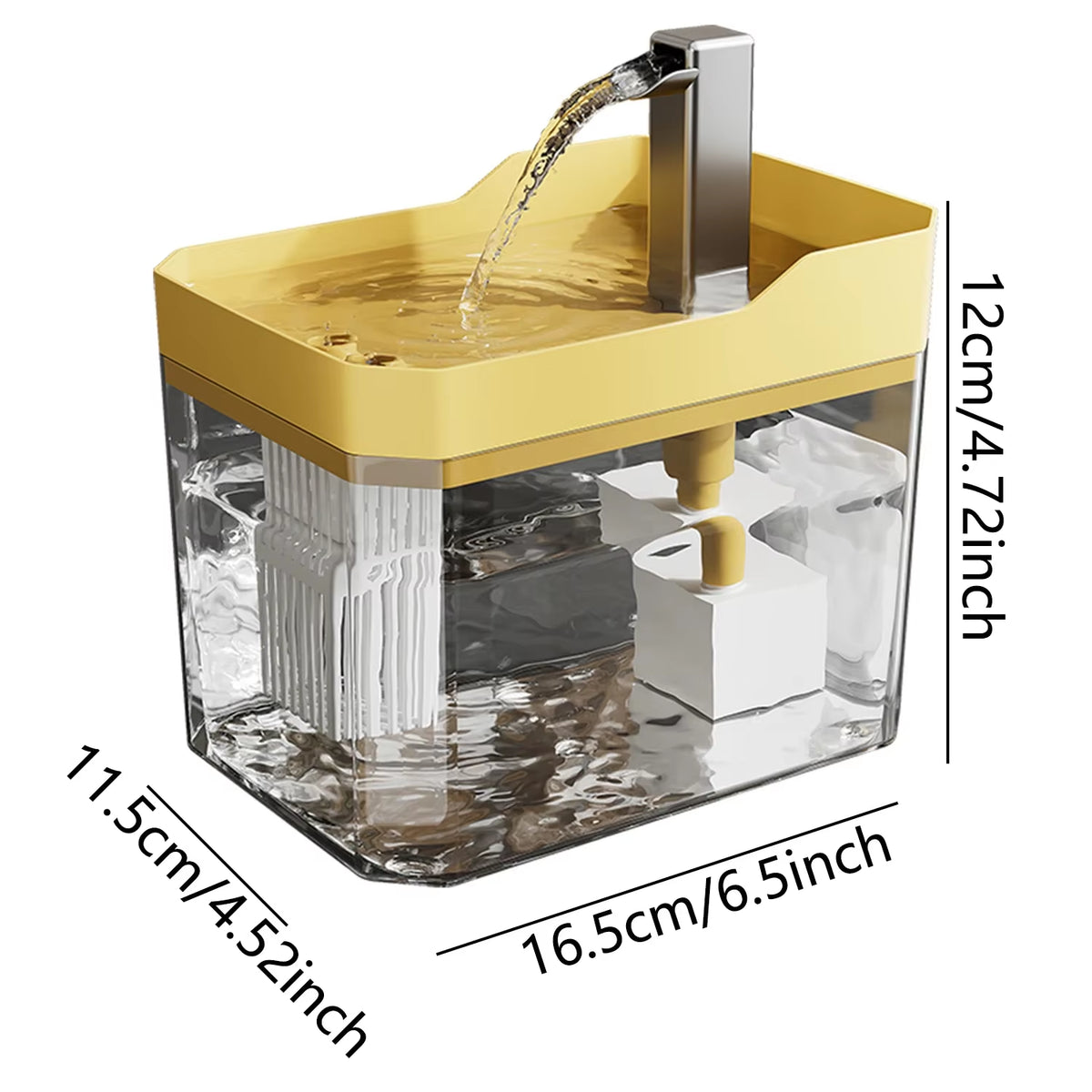 Cat Water Fountain 1.5L – Filtered Pet Water Dispenser – image 6