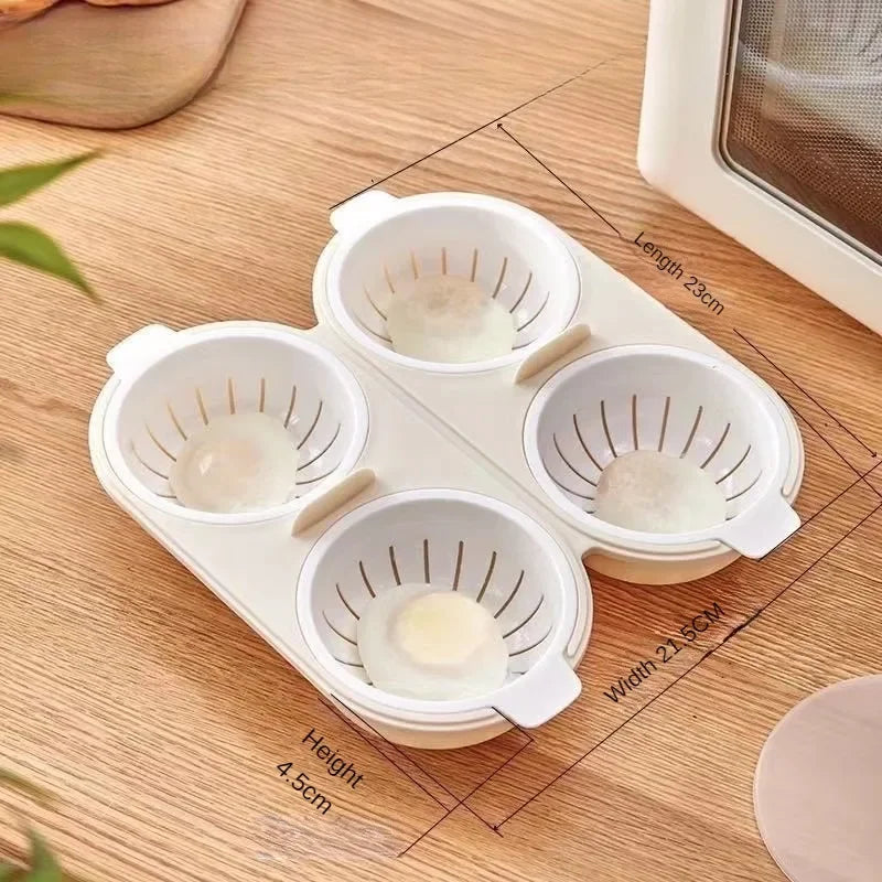 Microwave Egg Poacher – Double-Cup Quick Egg Cooker – image 8