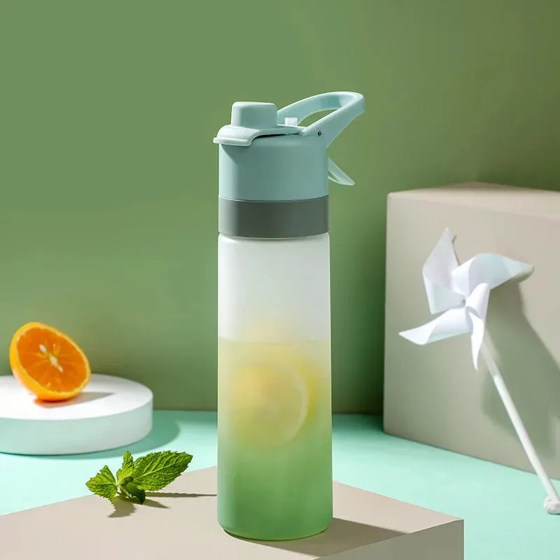 Spray Water Bottle 650ml, Misting Sports Bottle for Gym – image 8