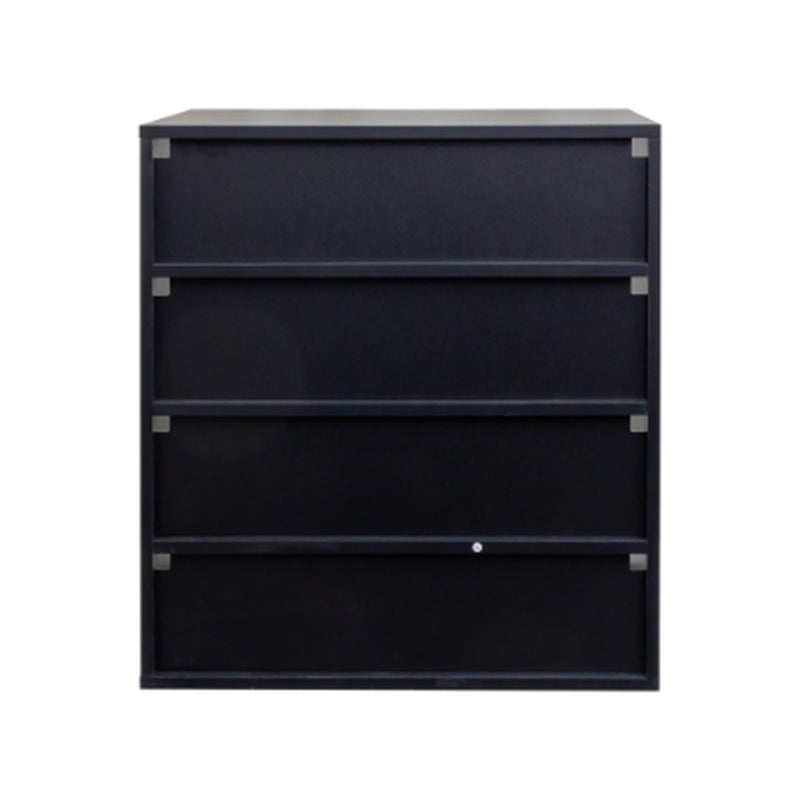 Sneaker Display Case with RGB LED Light and Glass Door, Stackable – image 2