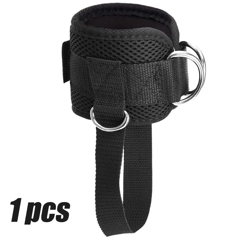 Ankle Straps for Cable Machine - Padded Gym Kickback Cuffs