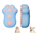 Pet Steam Grooming Brush Rechargeable Paw Shape Deshedding Comb