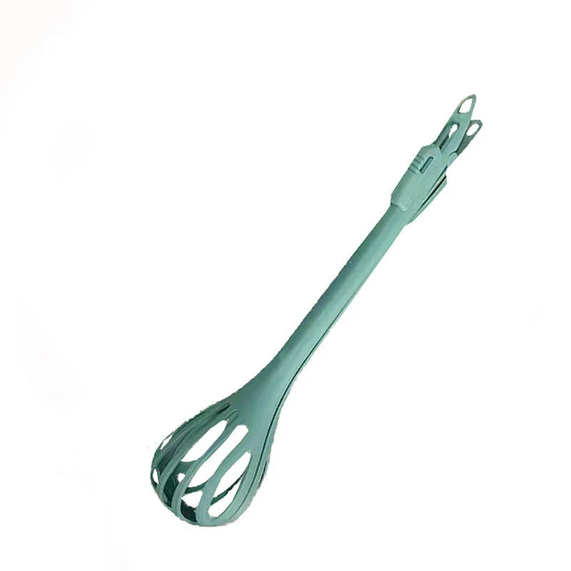 Kitchen Whisk Tongs, 2-in-1 Egg Beater and Food Clip – image 10