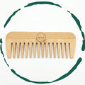 Bamboo Hair Comb – Natural Wooden Detangling Comb
