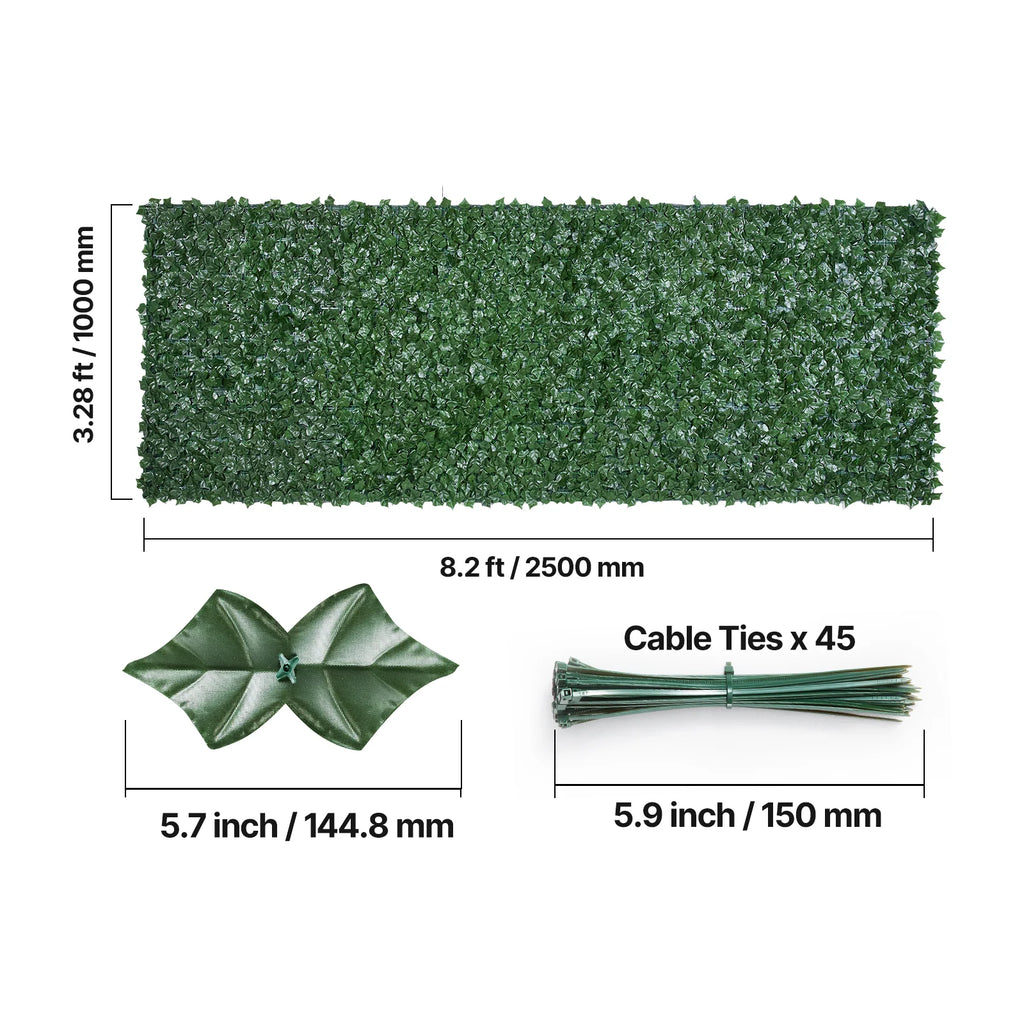 Ivy Privacy Fence Screen 39 x 98 in - Artificial Hedge Wall – image 8