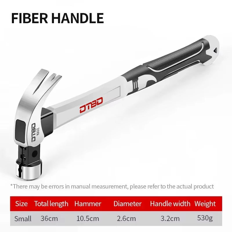 Construction Magnetic Claw Hammer, Nail-Starter Head, 10 or 13 Oz