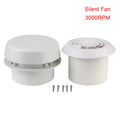 12V RV Side Vent Exhaust Fan, Quiet or High-Flow