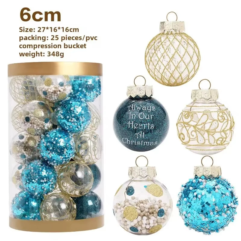 Christmas Ball Ornaments 25 Pack, 2.4 In Tree Decorations – image 8