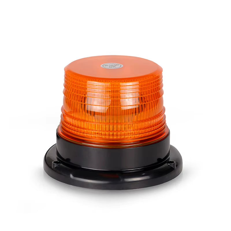 Trucking Amber Magnetic Strobe Beacon Light, 12V/24V Roof Warning – image 8