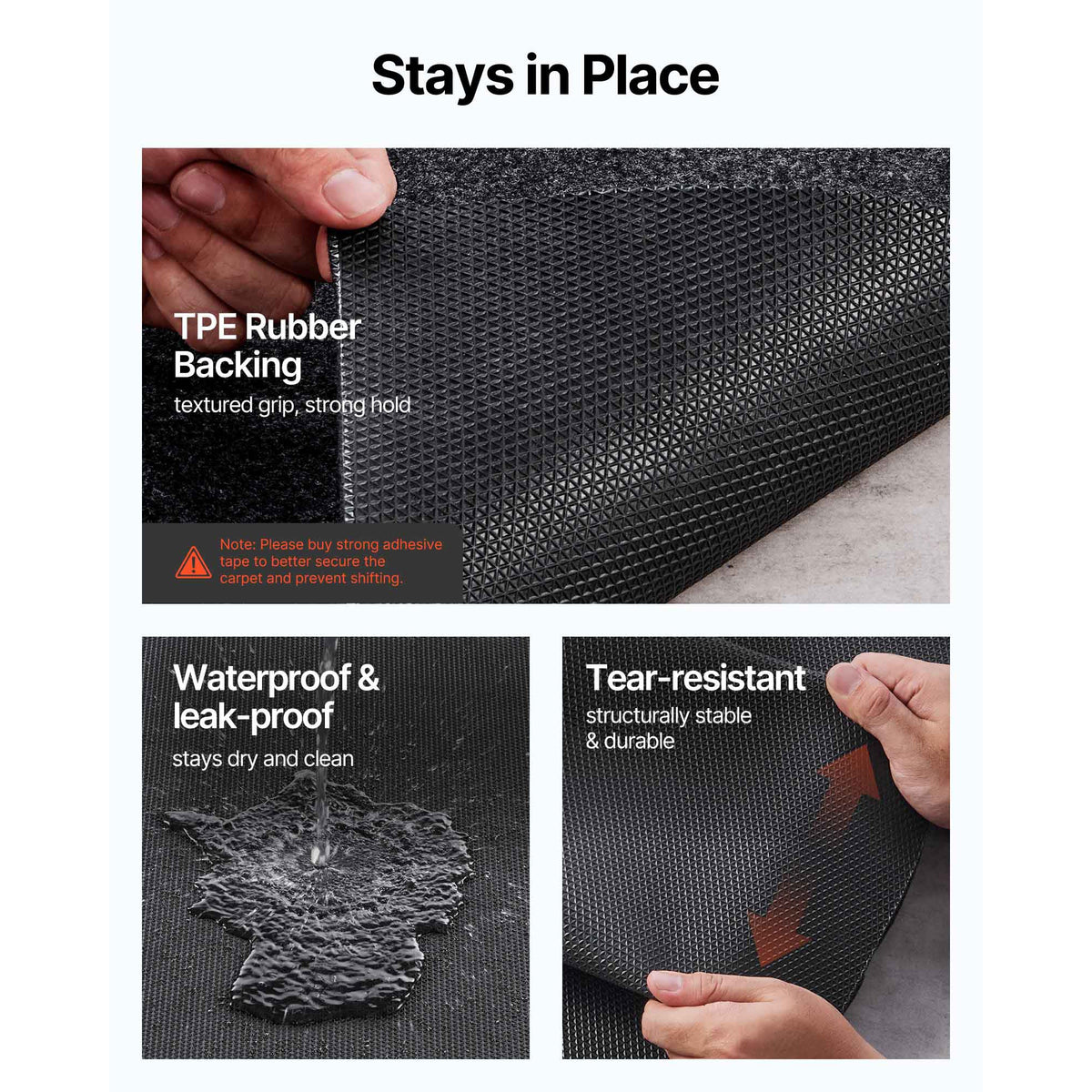 Garage Floor Containment Mat, 3 x 5 ft Waterproof Under-Car Mat – image 4