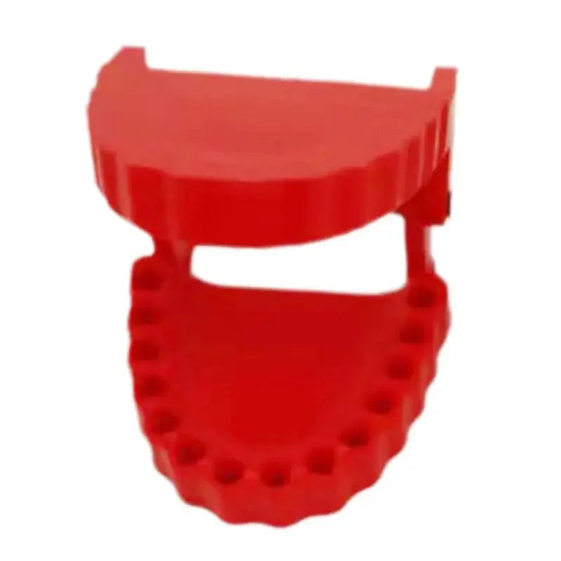 Funny Denture Bit Holder - Teeth Shaped 1/4 Inch Hex Screwdriver Bit Holder Gag Gift
