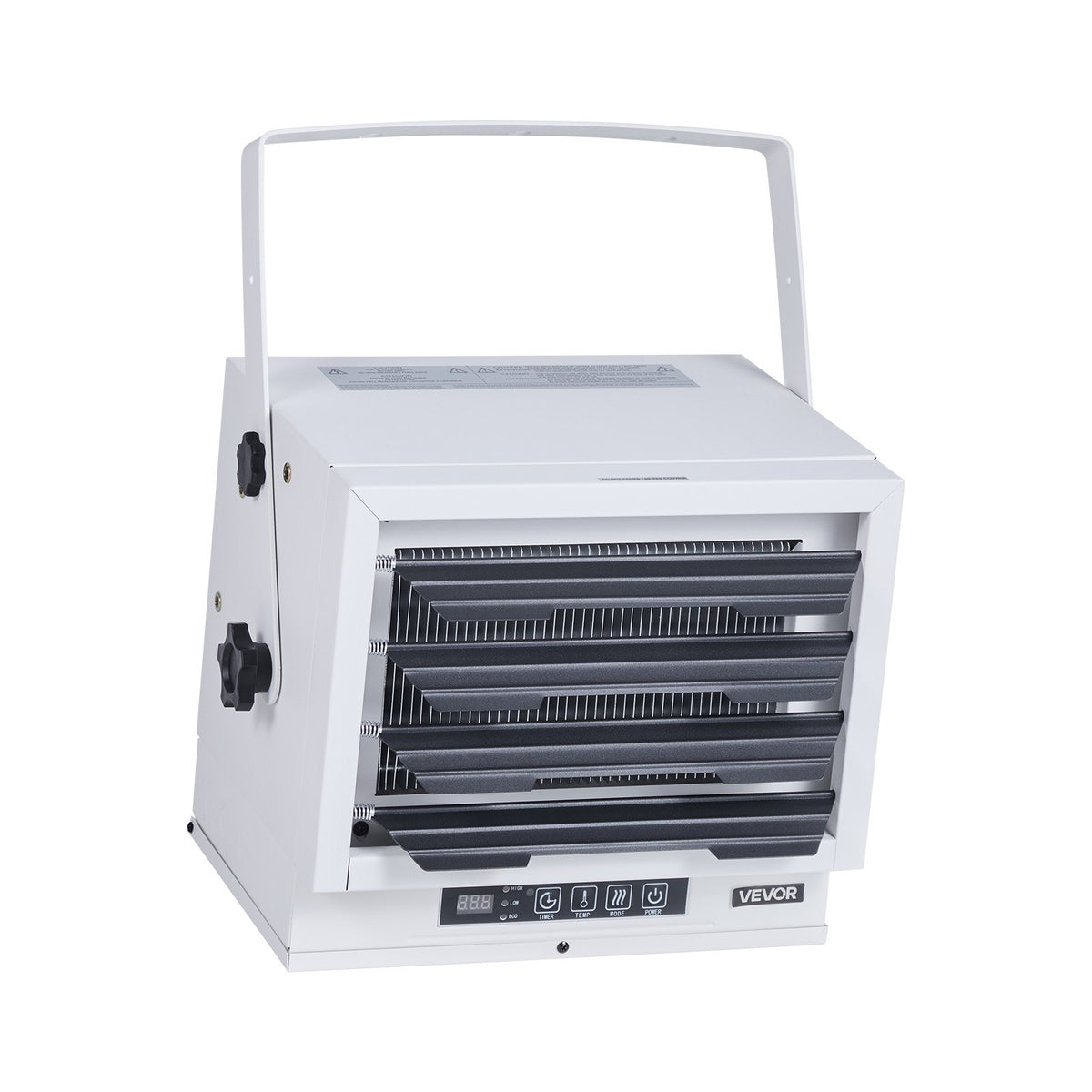 8500W Electric Garage Heater 240V, Wall/Ceiling Mount with Remote & Timer – image 1