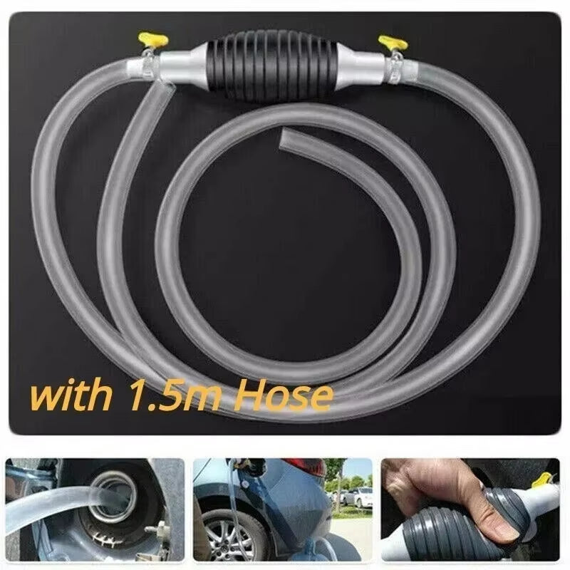 Manual Siphon Transfer Pump – Hand Squeeze Bulb with 1.5 m Hose – image 2
