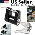 Trailer Coupler Lock, 1/4 in Pin for 3/4 in Span, 2 Keys