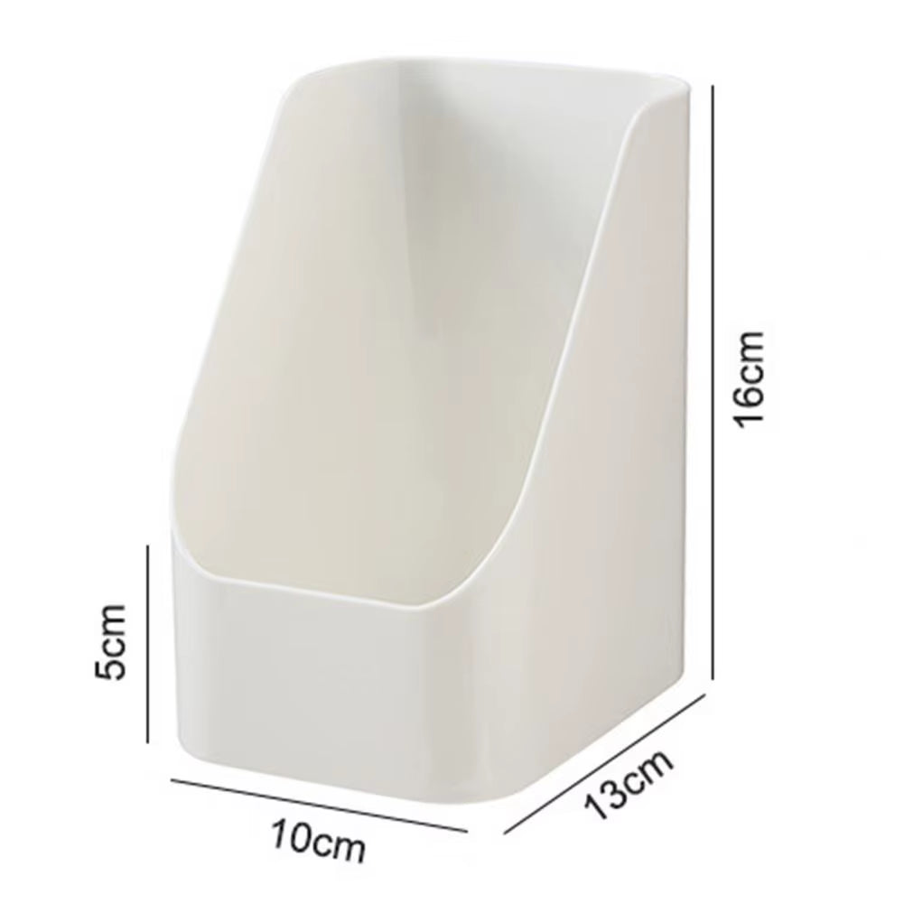 Fridge Organizer Bin – Clear Slanted Storage Box – image 7