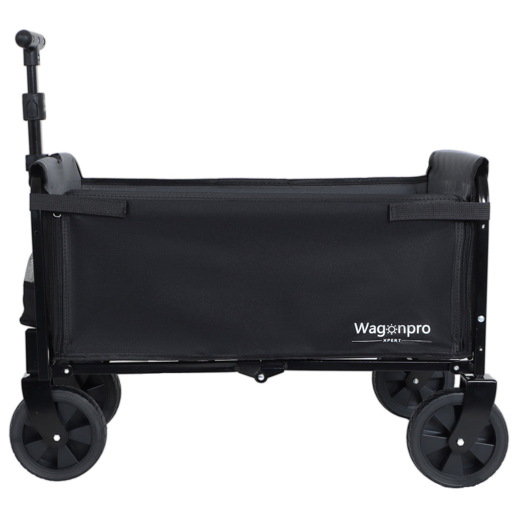 Convertible Folding Camping Wagon with Bench Seat and Storage – image 4