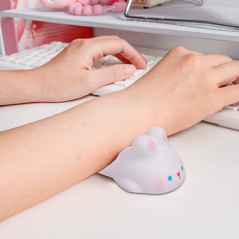 Mouse Wrist Rest, Cute Animal Memory Foam Pad – image 3