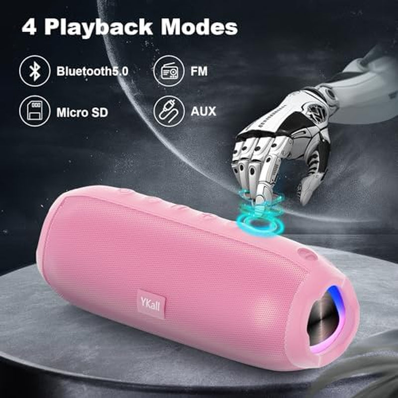 Portable Bluetooth Speaker 20W, IPX6 Waterproof Outdoor Speaker – image 5
