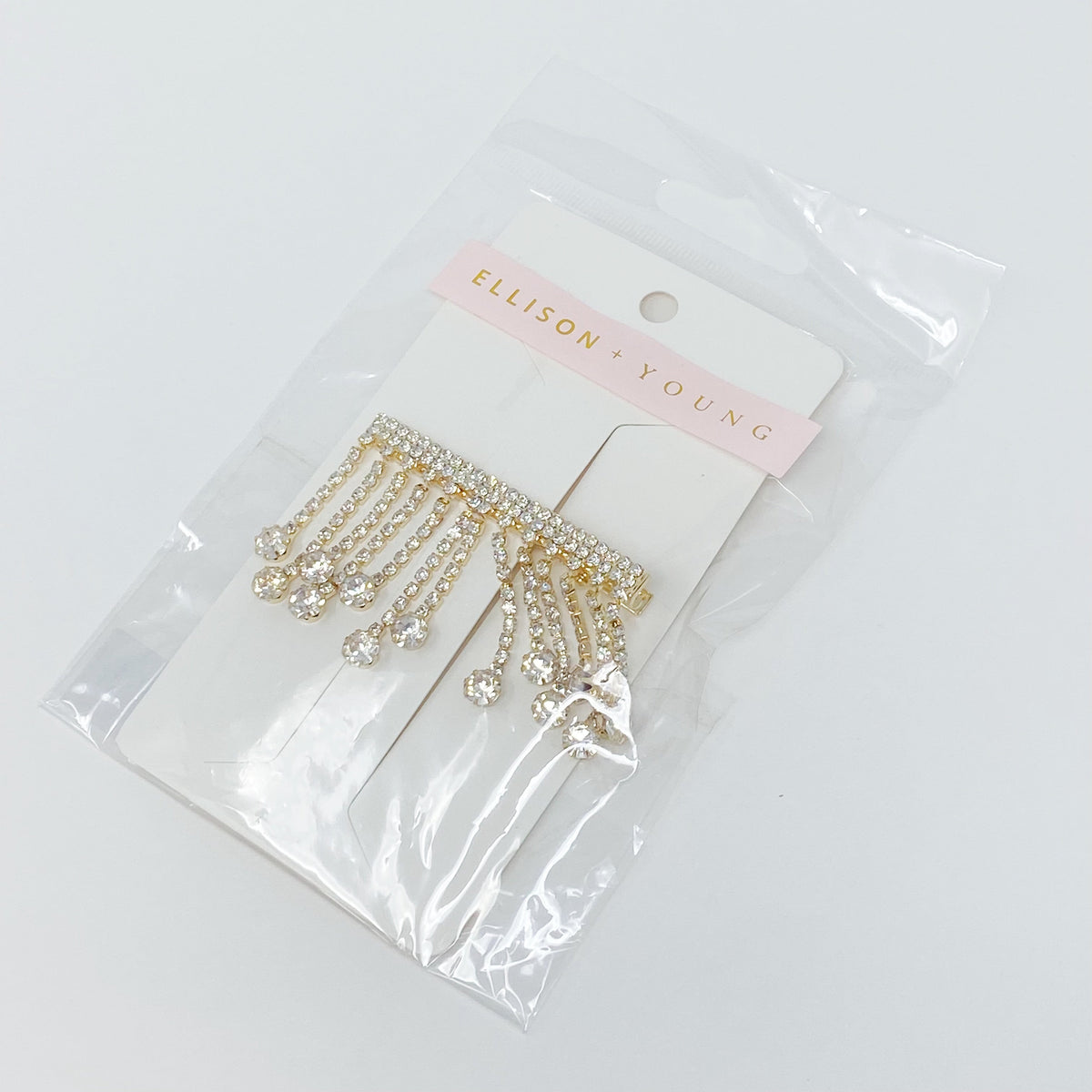 Hair Clip, Sparkling Cascade Decorative Barrette – image 4