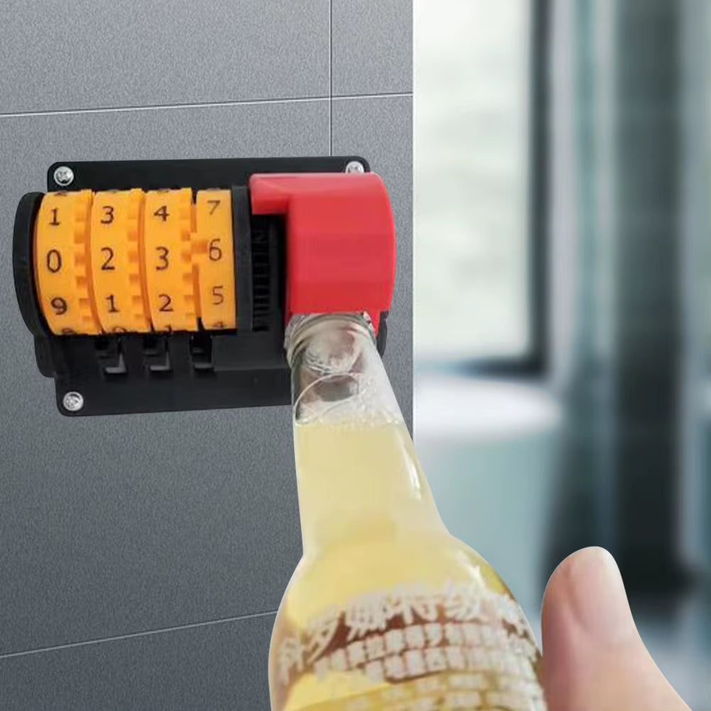 Beer Counter Bottle Opener, Wall Mounted Cap Counting Opener – image 3