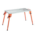 Foldable Welding Table 44 x 21 In 500 Lb Adjustable Height Workbench