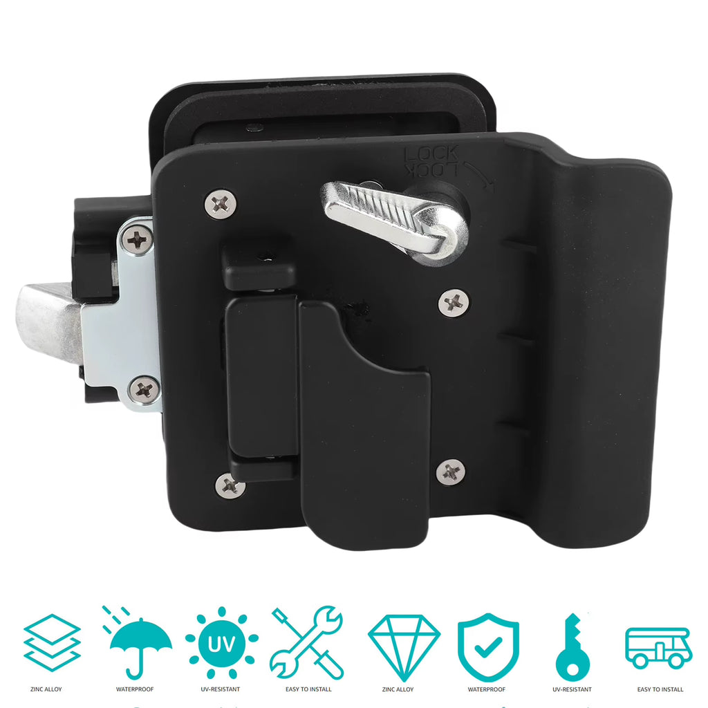 Trailer Door Latch Lock with Inside and Outside Handles – image 6