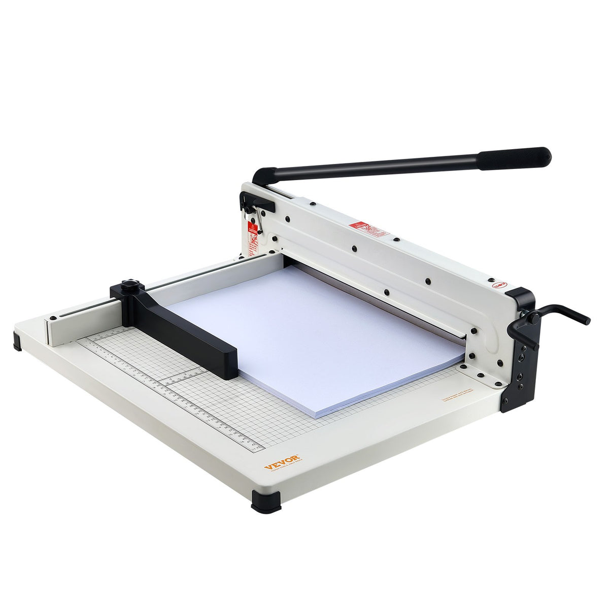 Heavy Duty Guillotine Paper Cutter, 17 Inch, 400 Sheet Capacity – image 2