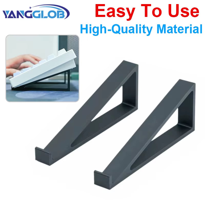 Keyboard Riser Feet - Ergonomic Typing Angle Stand, 1 Pair – image 2