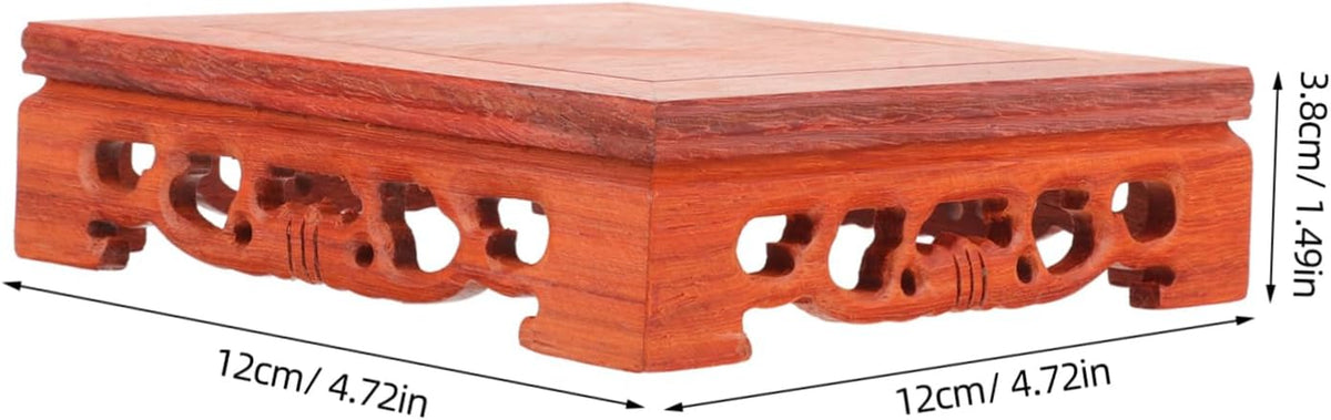 Wooden Display Stand - Round Riser Base for Vases and Decor – image 2