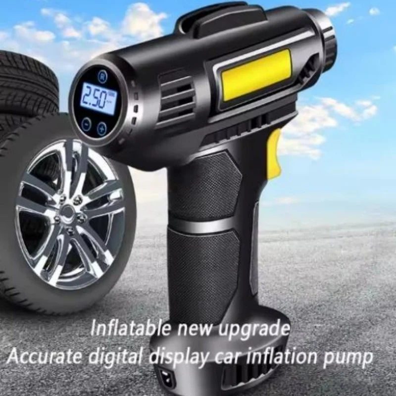 Cordless Tire Inflator Handheld Air Pump with Digital Display – image 6