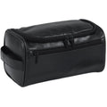 Dopp Kit – Men's PU Leather Toiletry Bag, Water-Resistant