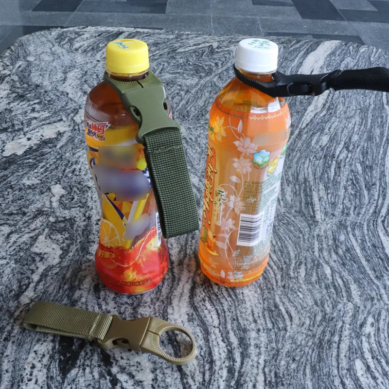 Water Bottle Carabiner Clip, Backpack Webbing Holder for Hiking – image 6