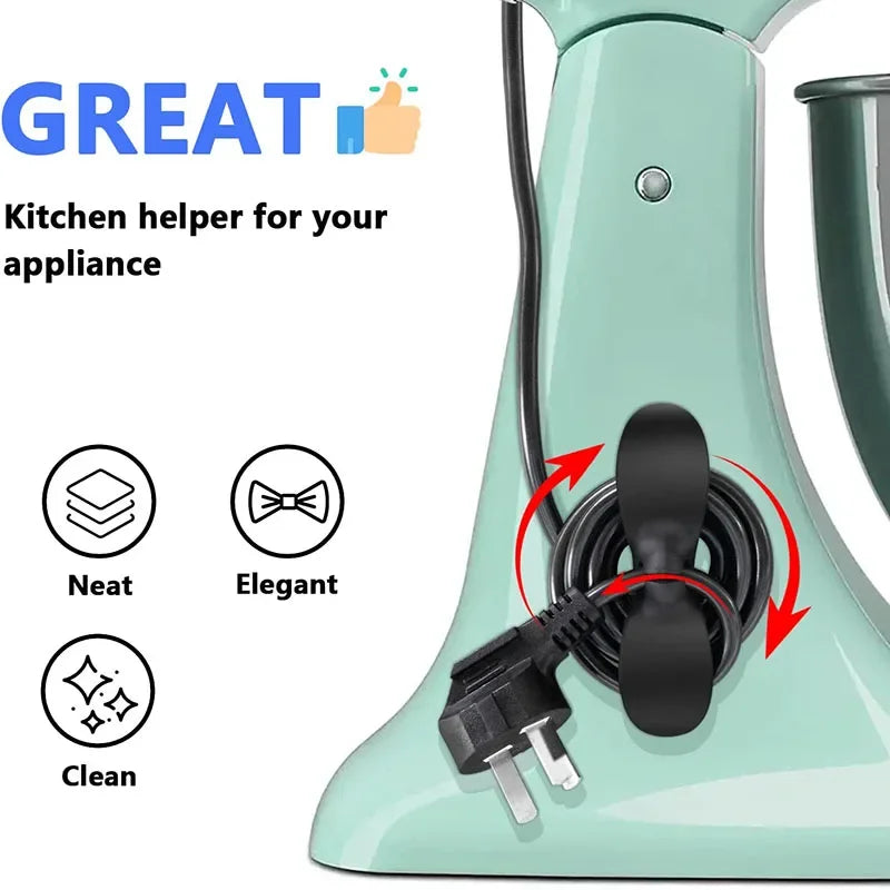Appliance Cord Winder Organizer, Adhesive Cord Wrap Holders – image 4
