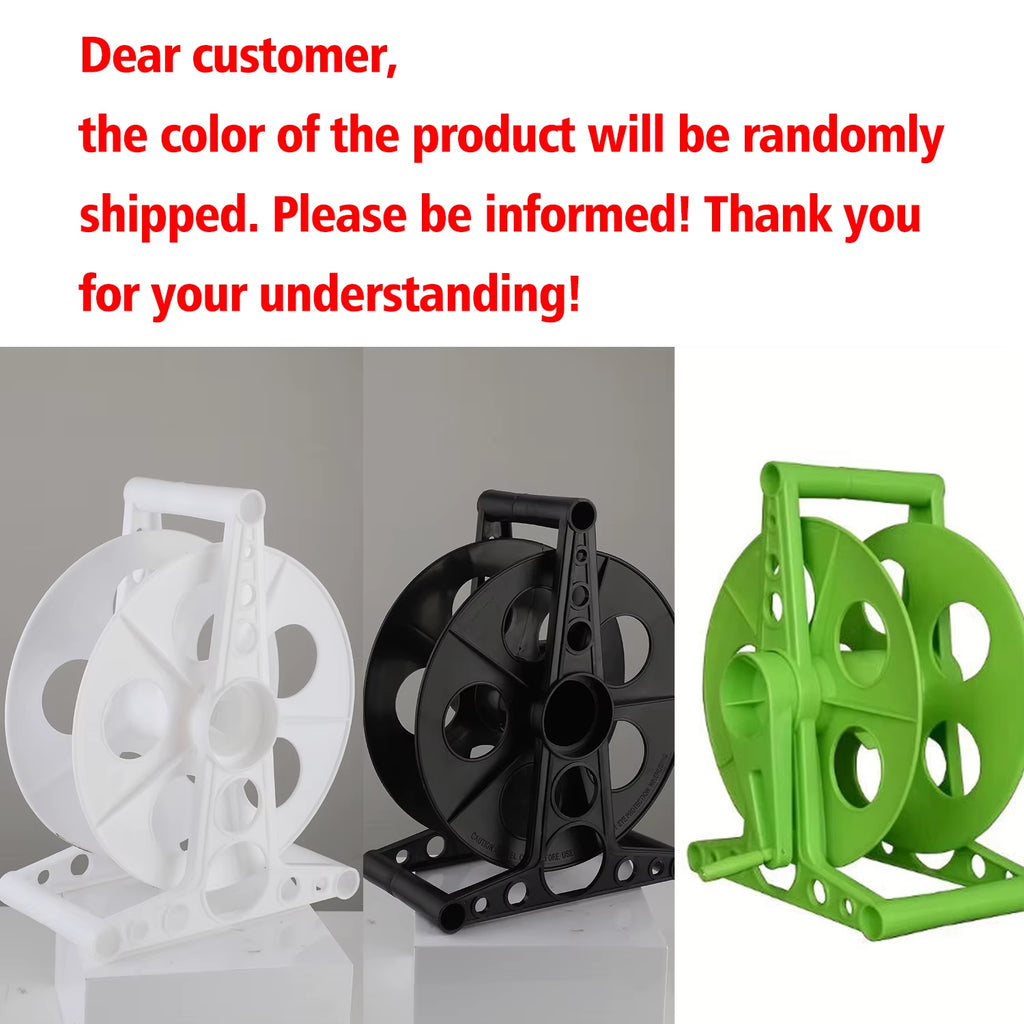 Heavy Duty Cord and Hose Storage Reel with Stand and Crank – image 6
