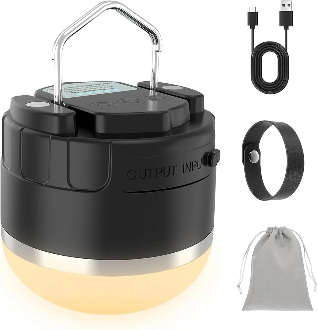 Rechargeable Camping Lantern 1000LM Magnetic Base Waterproof